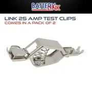 Battery Link 25 AMP Test Clips Radome Antenna Kit Comes in a Pack of 2 Compact