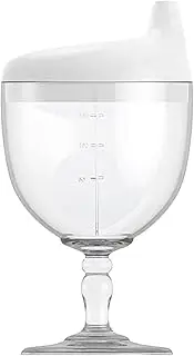 Wine Sippy Cup Leakproof Travel Mug (1, White)