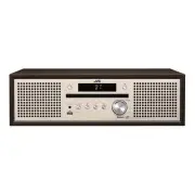 JVC Kenwood JVC NX-W30 Mini Component Bluetooth 4.2 EDR Wood Cabinet Walnut
