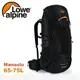 【 LOWE ALPINE 英國 Manaslu 65:75 登山背包《黑》65-75L】FBP-86/雙肩背包/後背包/健行/旅行/背包客