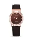 CITIZEN Women Analog Eco-Drive Casual Watch Classic Dress Brown Dial Waterproof