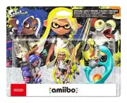 Splatoon 3 Amiibo Octling Inkling Smallfry 3Pack Set Nintendo Figure New Swit 8