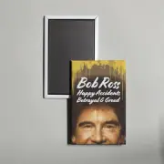 Bob Ross Happy Accidents, Betrayal & Greed Mini Movie Poster Fridge Magnet