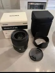 Sigma Art 35mm f/1.4 DG HSM Lens for Nikon F