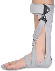 AFO Foot Drop Brace Splint Ankle Foot Orthosis Walking with Shoe or Sleeping for Stroke Hemiplegia (Large-Left)
