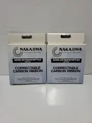 Nakajima AE-500-AE-700 EW WPT AX Series Typewriter Ribbons Correctable Carbon X2