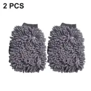 Soft and Gentle Microfibre Car Wash Mitt for Effective Dirt and Grime Removal