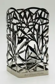 1 Bath Body Works CHROME VINE Leaves Foaming Hand Soap Holder Decor Sleeve