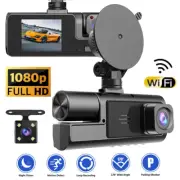Dash Cam 1080P HD Car Camera DVR Recorder G-Sensor Driving Recorder with WiFi