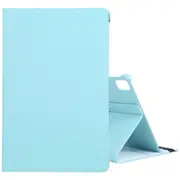 For iPad Air 11-inch (M2) Case, Rotate PU Leather Flip Cover,Stand, Sky Blue