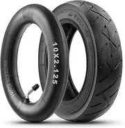 10 x 2.125 Replacement Wheels, 10 Inch Outer and Inner Tyres, 10 Inch Scooter Tyres, Explosion-Proof, Pressure Resistant for Segway Ninebot F Series (F20 F25 F30 F40) Electric Scooter (1 x