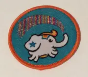 ELEPHANT RAINBOW Sew On PATCH *Great for Bags,Caps,Jackets,Pants Etc