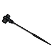 Hexagon Scaffold Podger Ratchet Spanner Ratcheting Socket Wrench Tool 19mm/22mm