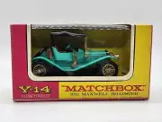 NIB Matchbox Models Of Yesteryear Y-14 1911 MAXWELL ROADSTER Great Condition