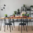 1 Set Furniture Legs Multi-purpose Rust-proof End Table Hairpin Supportive Legs