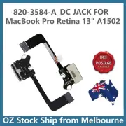 DC Power Jack Board Cable For Apple MacBook Pro 13" A1502 Retina 2013 2014 2015