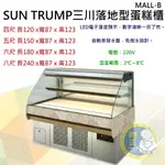 【運費聊聊】SUN TRUMP三川落地型蛋糕櫃MALL-B