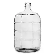 Geo Sports Bottles 3 Gallon Round Glass Carboy Fits 30mm Cork or 55mm Cap HM253