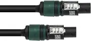 Eurolite PSSO Speaker Cable Speakon 4x2.5 0.5m bk