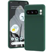 MCC Google Pixel 8 Pro 5G Soft Liquid Silicone Shockproof Case Cover 8Pro [Dark Green]
