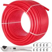 VEVOR Pex Pipe Tubing 1 Inch 300ft Pex Tubing Non-Barrier Radiant Water Plumbing