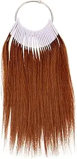 Ipetboom 30pcs Hair Dyeing Exercises Hairnet Semi Permanent Hair Dye Hair Dye Semi Permanent Balayage Hair Dye Kit Testing Toner for Hair Tinsel Hair Wax Stick Tint Hairline Golden Plastic