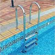 Swimming Pool Ladder,2/3-Step Incline Above Ground in-Pool Swimming Pool Ladder,Load Capacity About 250 kg(3Steps)
