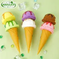 在飛比找蝦皮購物優惠-臺灣模具🥕🥕仿真冰淇淋模型假冰淇淋球大甜筒道具玩具雪糕裝飾擺