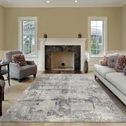 Glamor Charm Light Grey Rug