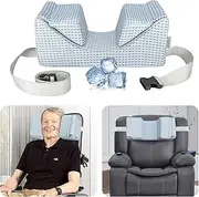 AOSSA Wheelchair Pillow Headrest for Recliner High Back Wheelchair Neck Support Positioner Head Positioning Cushion Medical Neck Stabilizer Foam Wedge for Adults Single Sofa Geri Chair Wheelchair
