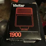 Vivitar 1900 Electronic Flash Adapter BRAND NEW