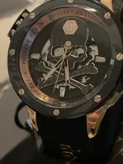 Philipp Plein PWUAA0623 Rich Skeleton Hyper Sport Automatic Mens Watch 46mm