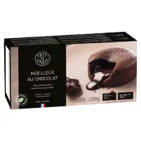 在飛比找家樂福線上購物網優惠-法國Paris冷凍熔岩巧克力蛋糕200g