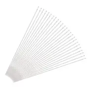Beading Needles Fine Thin Long Straight Sewing Embroidery Threads 4.72inch 25Pcs