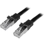 StarTech.com 2m Cat6 Patch Cable - Shielded (SFTP) Snagless Gigabit Network Patch Cable - Black - Deliver high-performance Gigab
