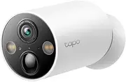 TP-Link Tapo Smart Home Battery-Powered Security Camera, Wireless, 2K QHD, IP66, 10000mAh Battery, 150° Super-Wide FOV, Colour Night Vision, AI Detection, microSD Card Slot, App Control (TC85V1.20)