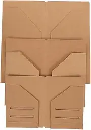 DOITOOL Organizer Set 3 Paper File Folders Zipper Case Card Holders for Receipts Business Cards Id