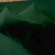 Ecosa Bamboo Bedding - Pillowcases / Forest Green