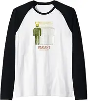 [Marvel] Loki Time Variance Authority Variant Retro Raglan Baseball Tee