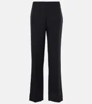[The Row] The Row Vesco wool straight pants AU 10 black