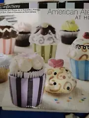 American Atelier Confections Cupcake Dishes TRINKET BOXES SET OF 4