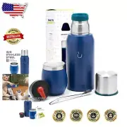 Stylish Yerba Mate Gourd Kit – Stainless Steel & Gift-Ready Packaging