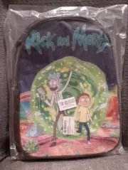 Rick And Morty Backpack Laptop Bag 15in X 11in New Sealed in Bag No Tags