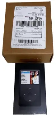 Apple iPod Classic 6th Generation 80GB Black PB147LL/A A1238 NEW *Personalized*