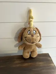 Aurora Dr. Seuss Grinch Dog MAX Plush Christmas Stuffed Plush NWOT 11” 2022