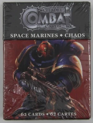 Citadel Combat Cards: Space Marines - Chaos NEW SEALED Warhammer 40K 2017