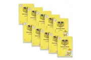 10pc Spirax 312 Super Size School Exercise Book 8mm QLD Ruled 64-Pages Yellow