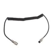 For CB Ham Radio Two Way Radio 5Pin Mic Microphone Extension Cable Flexible Cord