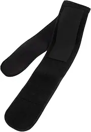 Sosoport Belt Hooks Barbell Waist Trainer Fitness Back Brace Breathable Back Brace Waist Support Band Back Brace Strap Waist Band Breathable Waist Protector Lower Back Brace Sbr Black
