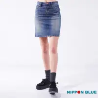 在飛比找momo購物網優惠-【BLUE WAY】空海浪牛仔短裙-鬼洗